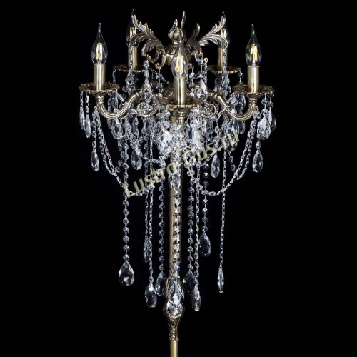 Бронзовый торшер Антей №5/2 в Подольске Гусь Хрустальный