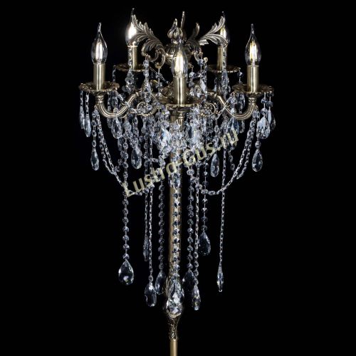 Бронзовый торшер Антей №5/2 в Подольске Гусь Хрустальный