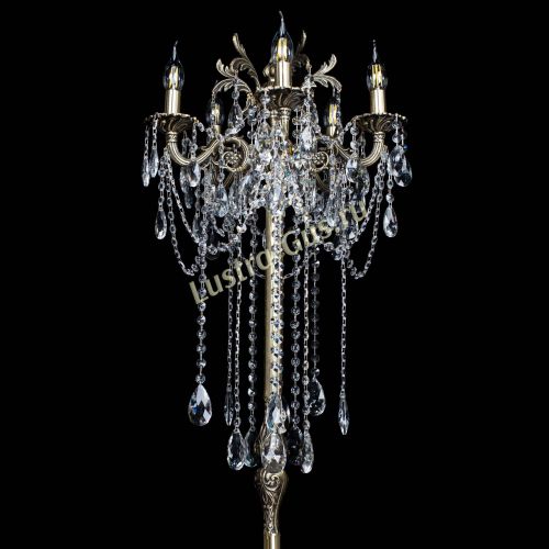 Бронзовый торшер Антей №5/2 в Подольске Гусь Хрустальный