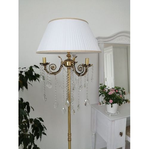 Бронзовый торшер Антик №3 баден в Подольске Гусь Хрустальный