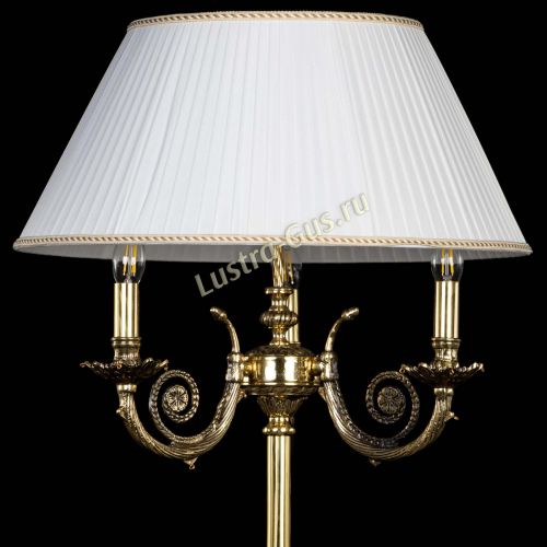 Бронзовый торшер Антик №3 в Подольске Гусь Хрустальный