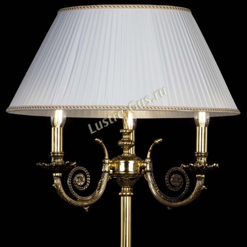 Бронзовый торшер Антик №3 в Подольске Гусь Хрустальный