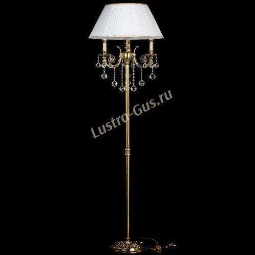 Бронзовый торшер Антик №3/2 шар в Подольске Гусь Хрустальный