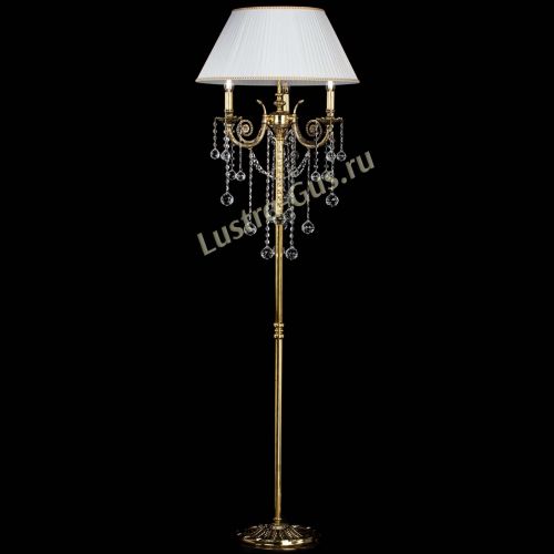 Бронзовый торшер Антик №3 шар в Подольске Гусь Хрустальный