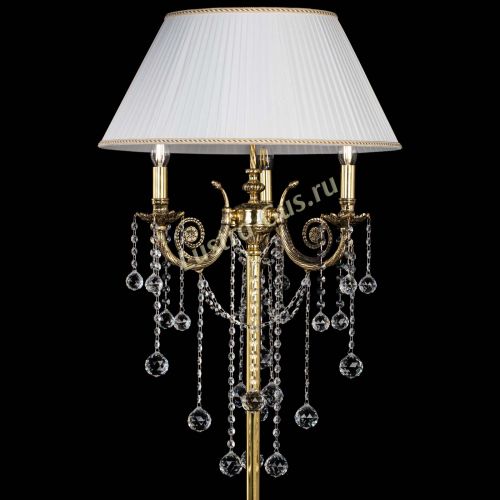 Бронзовый торшер Антик №3 шар в Подольске Гусь Хрустальный