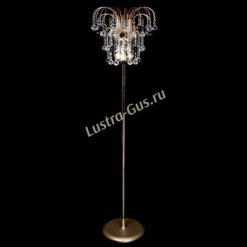 Торшер Акация шар черный в Подольске Гусь Хрустальный