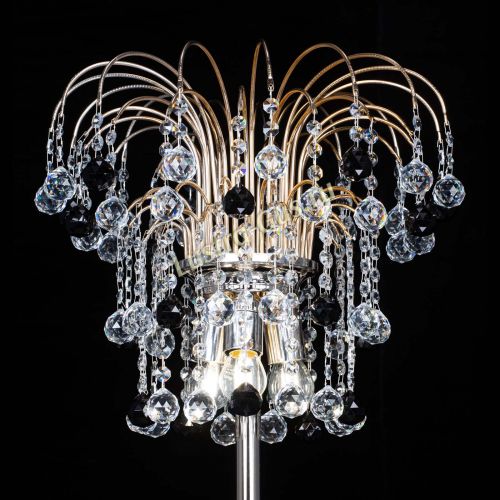 Торшер Акация шар черный в Подольске Гусь Хрустальный