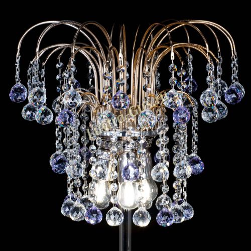 Торшер Акация шар фиолетовый в Подольске Гусь Хрустальный