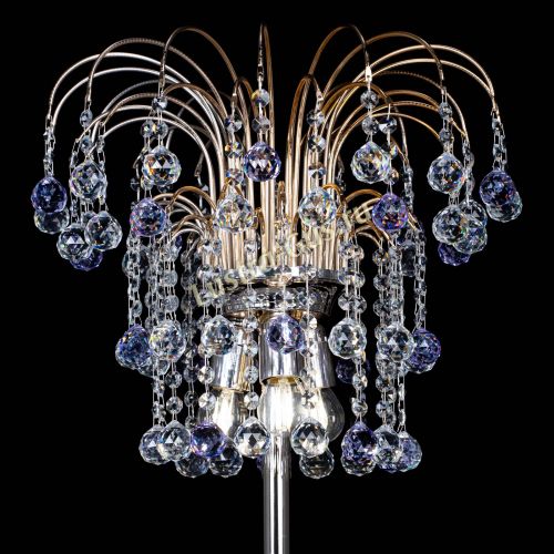 Торшер Акация шар фиолетовый в Подольске Гусь Хрустальный