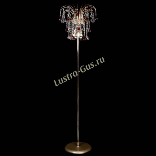 Торшер Акация шар красный в Подольске Гусь Хрустальный