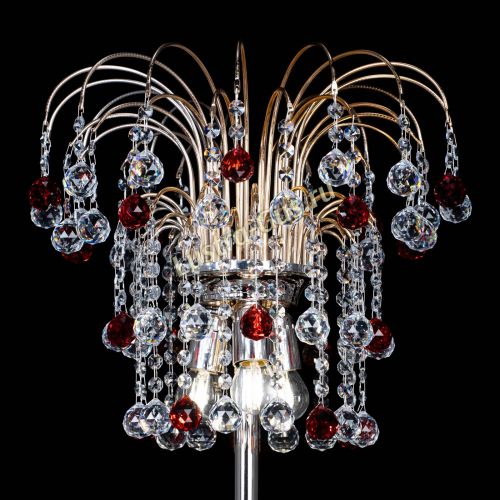 Торшер Акация шар красный в Подольске Гусь Хрустальный