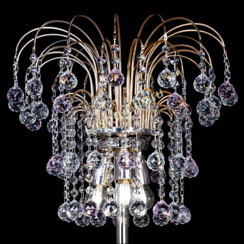 Торшер Акация шар розовый в Подольске Гусь Хрустальный