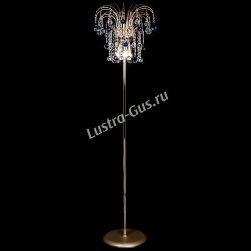 Торшер Акация шар синий в Подольске Гусь Хрустальный