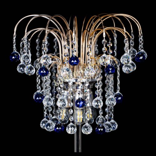 Торшер Акация шар синий в Подольске Гусь Хрустальный