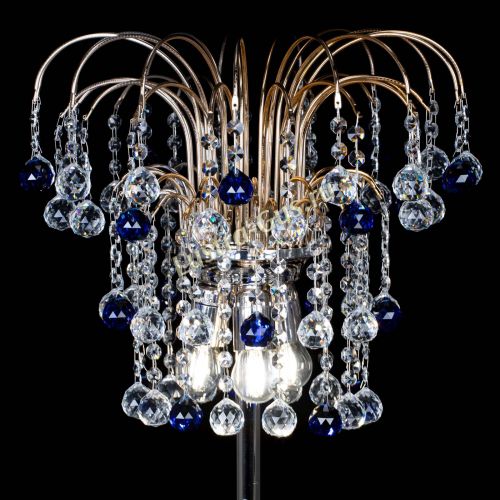 Торшер Акация шар синий в Подольске Гусь Хрустальный