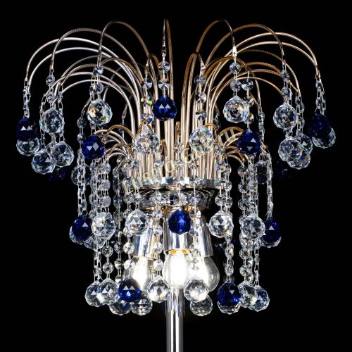 Торшер Акация шар синий в Подольске Гусь Хрустальный