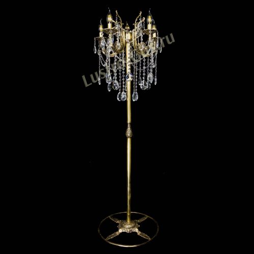 Бронзовый торшер Матильда №2 журавлик в Подольске Гусь Хрустальный