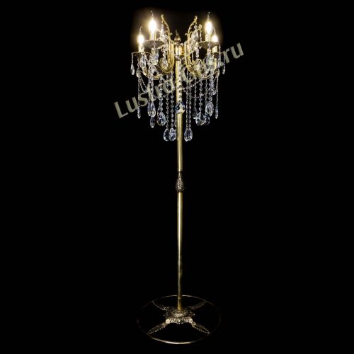 Бронзовый торшер Матильда №2 журавлик в Подольске Гусь Хрустальный