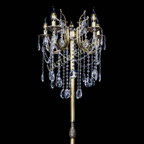 Бронзовый торшер Матильда №2 журавлик в Подольске Гусь Хрустальный