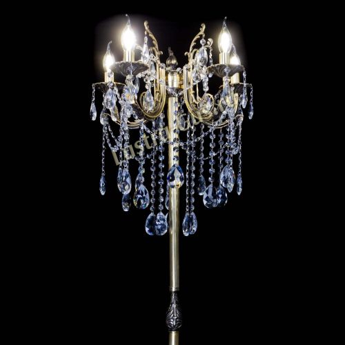 Бронзовый торшер Матильда №2 журавлик в Подольске Гусь Хрустальный