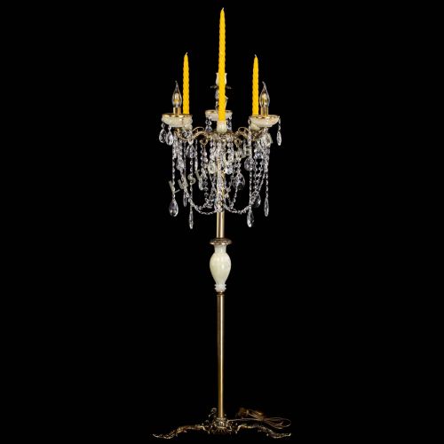 Торшер бронзовый Оникс №3 баден в Подольске Гусь Хрустальный