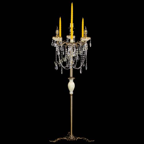 Торшер бронзовый Оникс №3 баден в Подольске Гусь Хрустальный