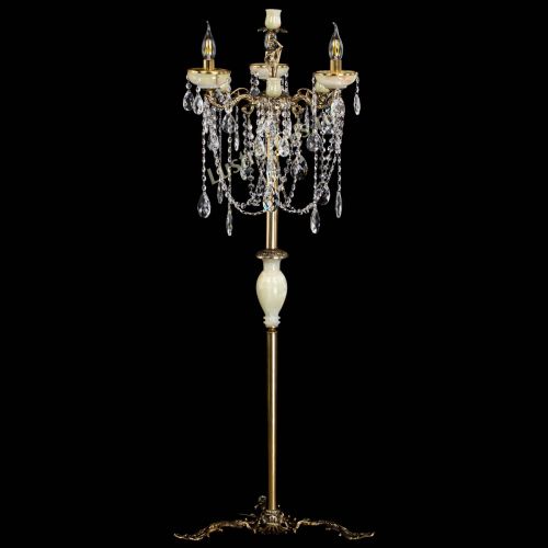 Торшер бронзовый Оникс №3 баден в Подольске Гусь Хрустальный