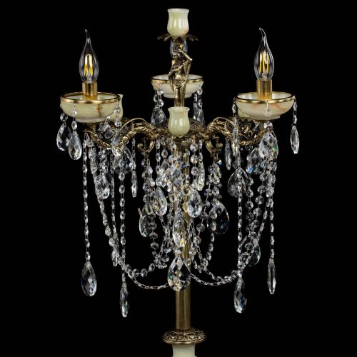 Торшер бронзовый Оникс №3 баден в Подольске Гусь Хрустальный