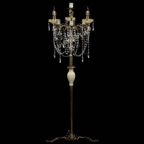 Торшер бронзовый Оникс №3 лучик в Подольске Гусь Хрустальный