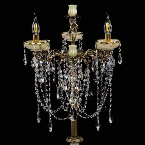 Торшер бронзовый Оникс №3 лучик в Подольске Гусь Хрустальный