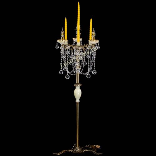 Торшер бронзовый Оникс №3 шар в Подольске Гусь Хрустальный