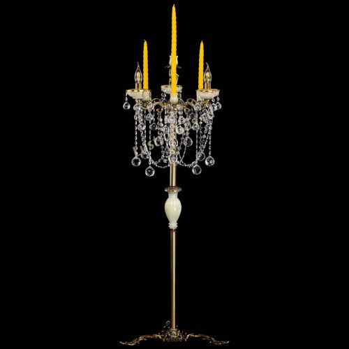 Торшер бронзовый Оникс №3 шар в Подольске Гусь Хрустальный