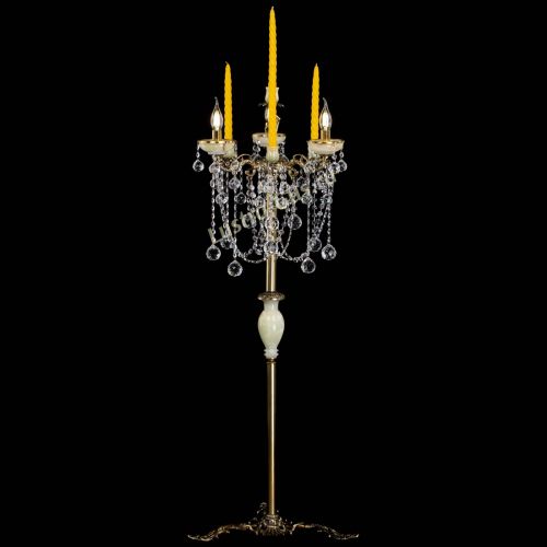 Торшер бронзовый Оникс №3 шар в Подольске Гусь Хрустальный