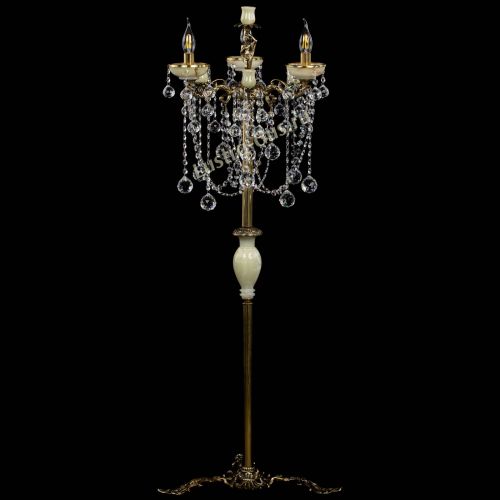 Торшер бронзовый Оникс №3 шар в Подольске Гусь Хрустальный