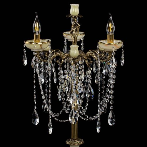 Торшер бронзовый Оникс №3 журавлик в Подольске Гусь Хрустальный