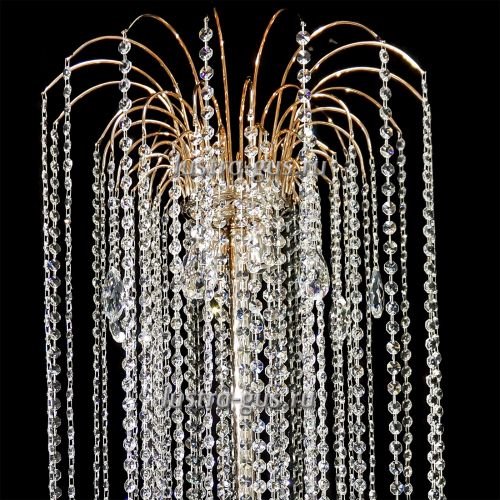 Торшер Каскад Ива длинный в Подольске Гусь Хрустальный