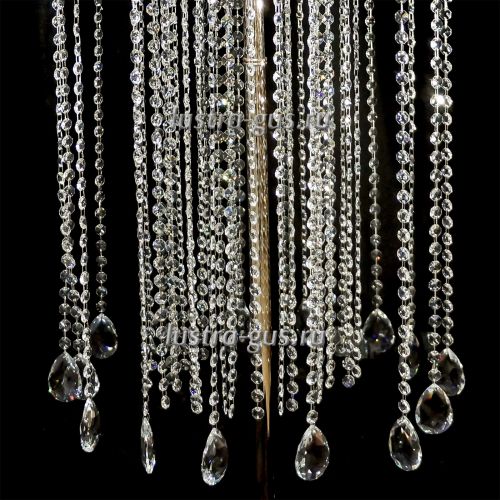 Торшер Каскад Ива длинный в Подольске Гусь Хрустальный