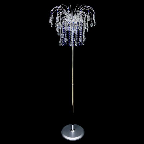 Торшер Каскад кулон короткий цветной в Подольске Гусь Хрустальный