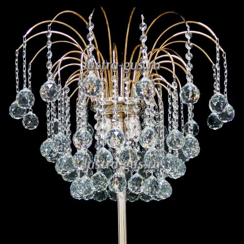 Торшер Каскад шар 40 короткий в Подольске Гусь Хрустальный