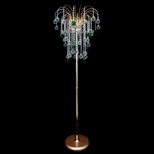 Торшер Каскад Шар средний цветной в Подольске Гусь Хрустальный