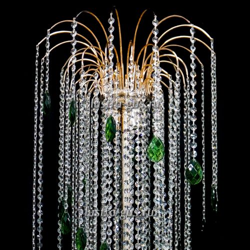 Торшер Каскад Винтаж длинный цветной в Подольске Гусь Хрустальный