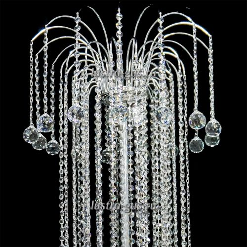 Торшер Каскад высокий в Подольске Гусь Хрустальный