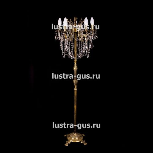 Торшер Изабелла 5 ламп в Подольске Гусь Хрустальный