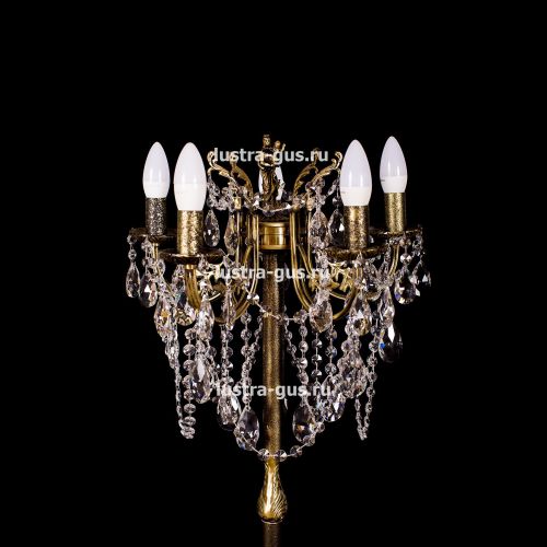 Торшер Изабелла 5 ламп в Подольске Гусь Хрустальный