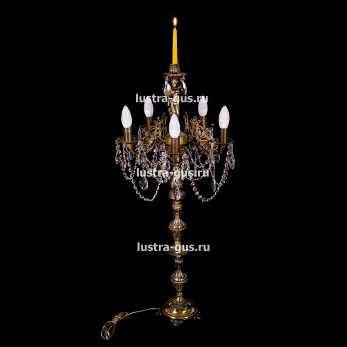 Торшер Изабелла богиня журавлик 5 ламп в Подольске Гусь Хрустальный