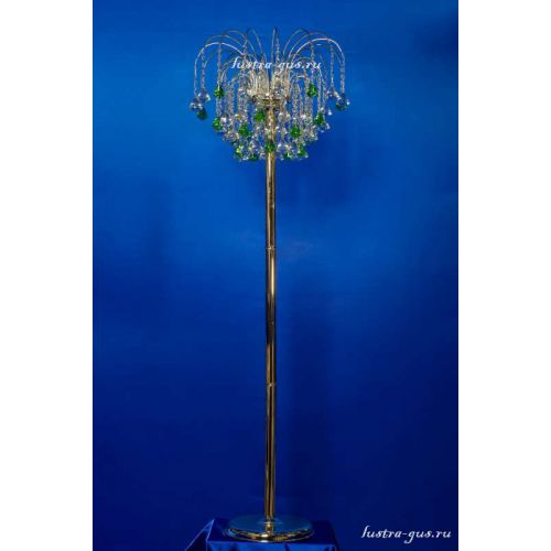 Торшер Пирамидка зеленая в Подольске Гусь Хрустальный